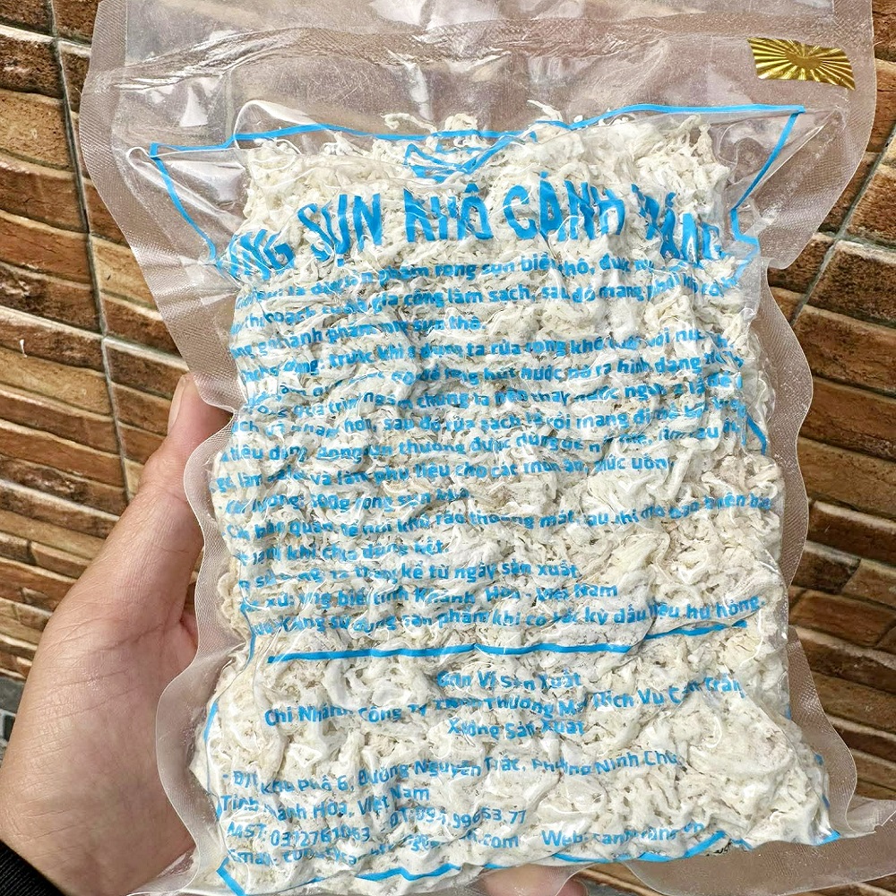 RONG SỤN KHÔ ĐÓNG TÚI 500G